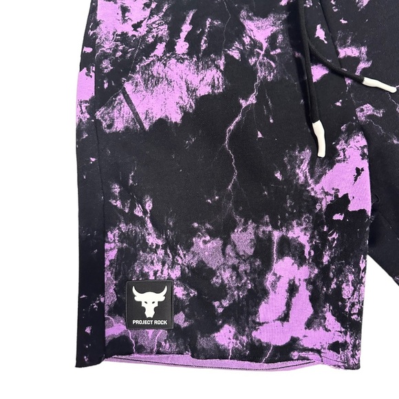 NWT Under Armour Project Rock - Rock Rival Fleece Shorts - Picture 3 of 9